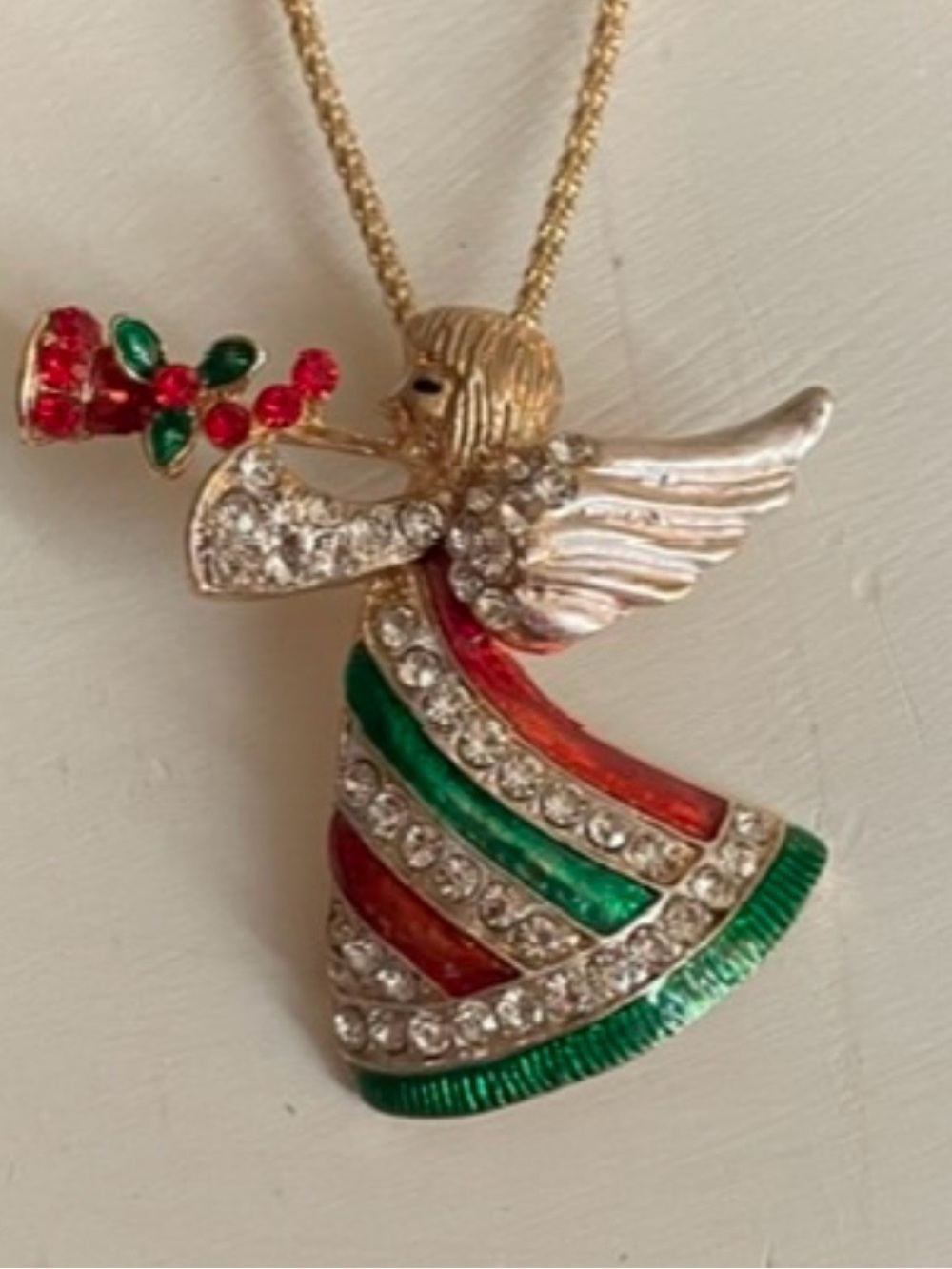 Angel Pendant Necklace